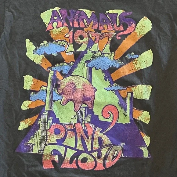 Pink Floyd Gray Tee - Size Medium - Picture 2 of 9